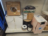 Shelf Lot of Assorted Electrical Wire