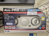 (2)NEW All-Pro LED Revolve Security Floodlight