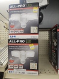(4)NEW All-Pro LED Revolve Security Floodlight
