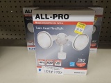 (3)NEW All-Pro LED Twin Security Floodlight