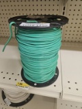 Used Spool of Green 10 Strand Copper Wire