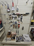 Section of NEW Assorted Paint/Caulk Tools and More
