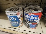 Lot of 4 NEW 1 Gallon Zinsser Bullseye Primer