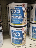 Lot of 4 NEW 1 Gallon Zinsser Bullseye Primer