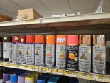 Lot of 31 NEW Assorted Spray Paint