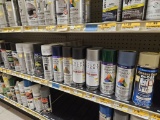 Lot of 26 NEW Assorted Spray Paint