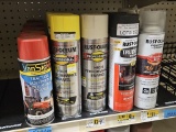 Lot of 15 Assorted Spray Paint