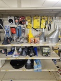 Shelf Lots of NEW Oil Filter Parts and Funnels