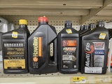 Lot of Assorted Motor Oil and Transmission Fluid