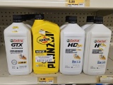 Lot of 11 NEW Assorted 5W30 and SAE30 Oil
