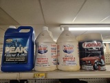 Lot of NEW Assorted Vehicle Fluids and Bondo