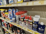 Shelf Lot of NEW Assorted Fluids