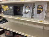 Shelf Lot of NEW Assorted Tackle/Storage Bins
