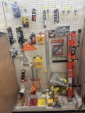 Shelf Lot of NEW Assorted Construction Supplies