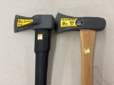 NEW Collins Axe 6lb Splitting and 4.5lb Rapid Maul
