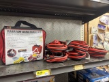 Shelf Lot of NEW Roadside Kit and Jumper Cables