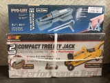 Lot of 2 NEW Trolley and Scissor Jacks