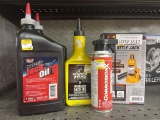 Lot of NEW Hydraulic Oil and Bottle Jack