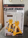Lot of 2 NEW Performance Tool 2 Ton Jack Stands