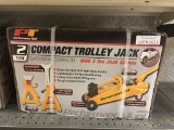 NEW Performance Tool 2 Ton Compact Trolley Jack