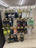 Section of NEW Assorted Work Gloves