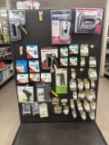 Section of NEW Assorted Staplers and Glue Guns