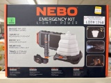 Lot of 2 NEW NEBO Emergency Kit Light + Power