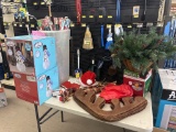 Box Lot of NEW Christmas Inflatables and Items