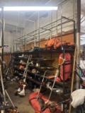 Lot of 2 Tire Racks (NO CONTENTS)