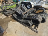 Pallet Lot of Assorted Used Skid Steer Tracks