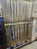 Shelf Lot of Carpet Metals/Thresholds
