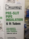 35+/-pcs Frost King Poly-Foam Pre-Slit Pipe
