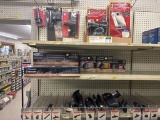 Shelf Lot of Assorted Shop Vac Tools, Filters and