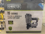 NEW Master Mechanic Coil Roofing Nailer, Pneumatic