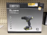 NEW Master Mechanic 20V Compact Cordless Drill Kit