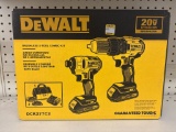 NEW DEWALT 20V MAX Cordless Drill Combo Kit
