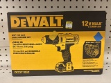 NEW Dewalt 12V MAX* 3/8 in. Drill/Driver Kit