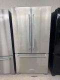 NEW Kitchenaid Double Door SS Refrigerator/Freezer