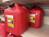 Lot of 3 NEW Midwest 5 Gallon Gasoline Cans