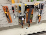 Shelf Lot of NEW Fiskar's Trimming Tools