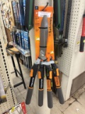Lot of 2 NEW Fiskars Telescoping Hedge Shears