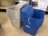 Lot of 19 NEW Storage Tubs