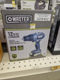 NEW Master Mechanic 12V Cordless Drill