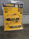 NEW Dewalt 2 Pack 20V Batteries