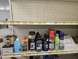 Shelf Lot of Cleaning Supplies