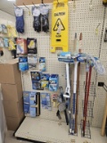 Shelf Lot of Cleaning Supplies
