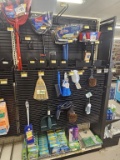 Shelf Lot of Cleaning Supplies