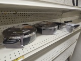 Shelf Lot of New T-Fal and Other Cookware