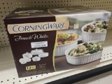 New Corningware French White 12pc Set
