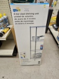 NEW 4-Tier Steel Shelving Unit